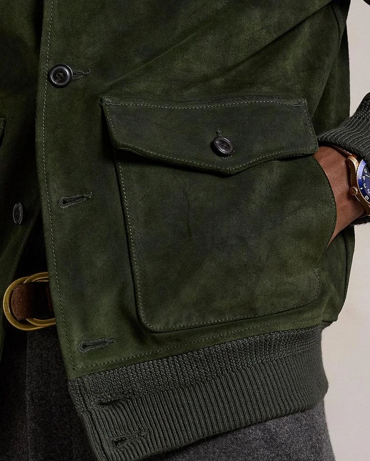 POLO Ralph Lauren Suede Jacket MSRP $898