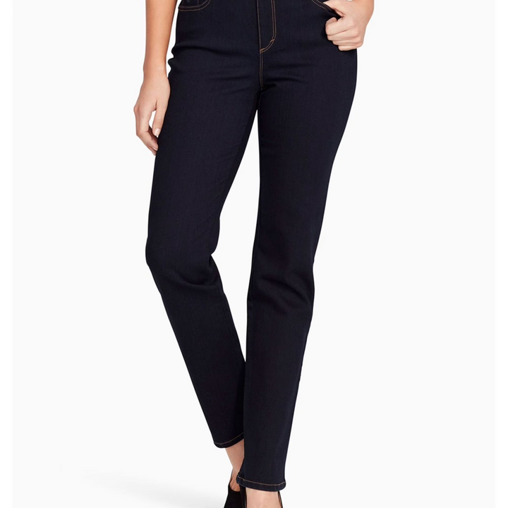 Gloria Vanderbilt Amanda Classic Rise Straight Leg Jeans MSRP $48