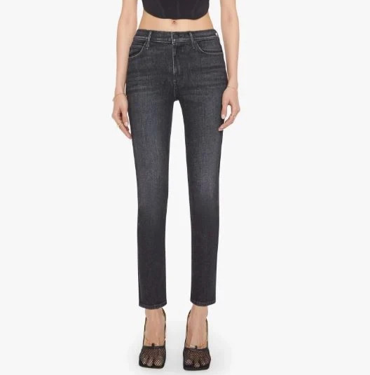 Mother Mid Rise Dazzler Flood Jeans- Keep it Sharp MSRP $258