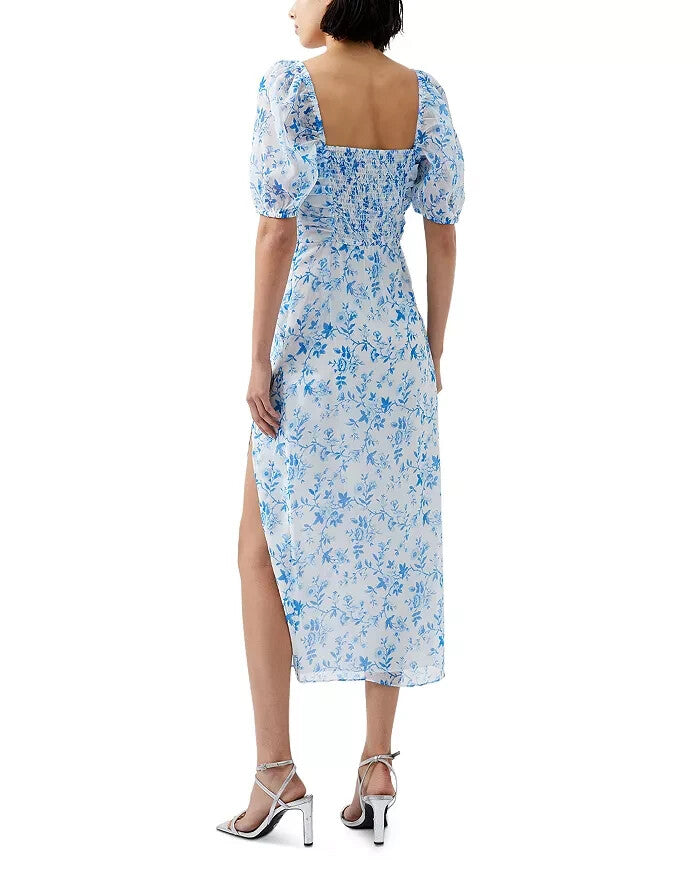 French Connection Catrina Crinkle Dress MSRP $138 Size L