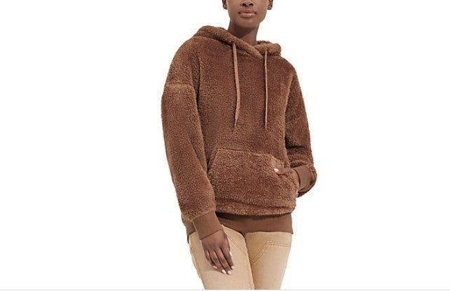 UGG Women's Loyra Sherpa Hoodie MSRP $98