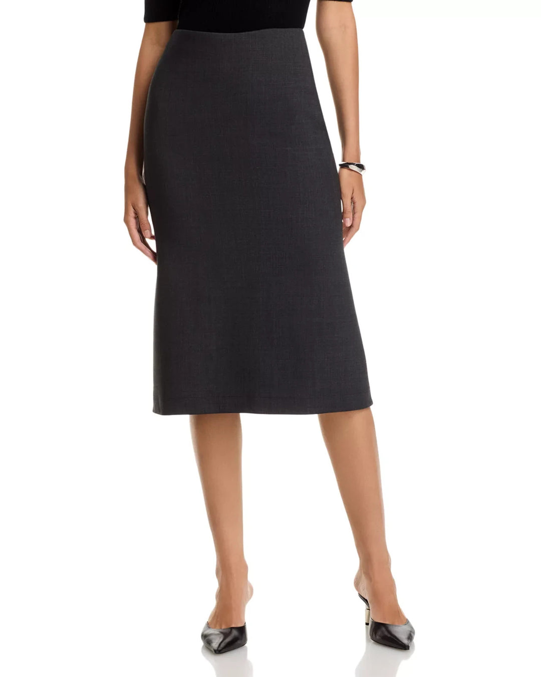 Fabiana Filippi Bi Stretch Scuba Wool Blend Pencil Skirt MSRP $1145