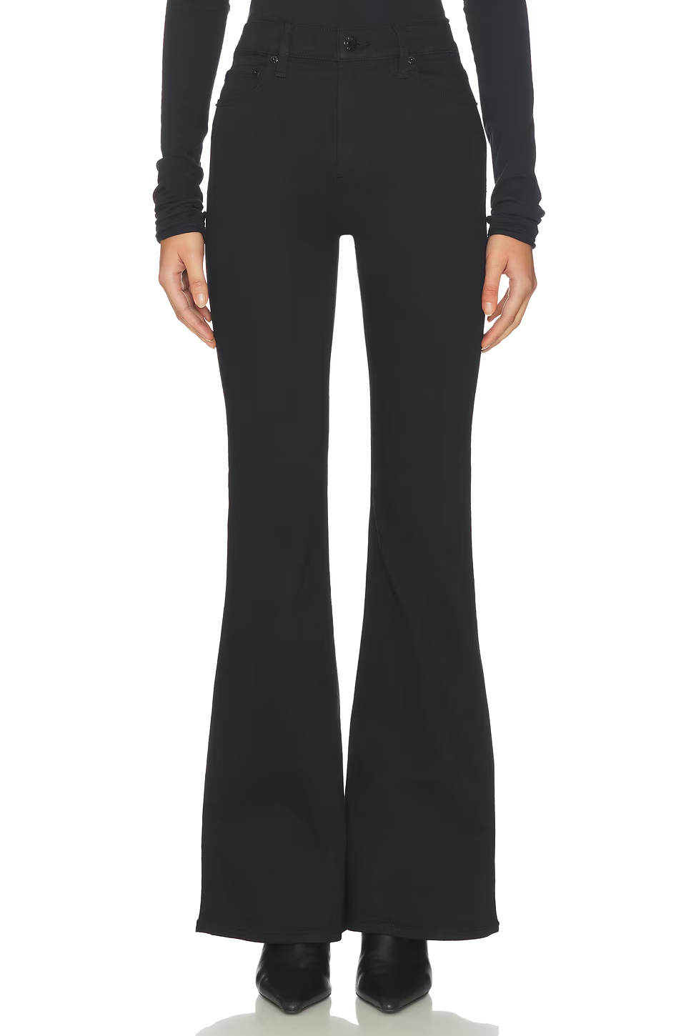 PISTOLA Kinsley Mid Rise Ultra Flare Jeans MSRP $188