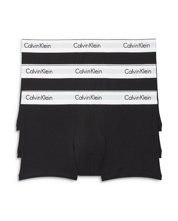 Calvin Klein Modern Cotton Stretch Low Rise Trunks, Pack of 3 MSRP $47