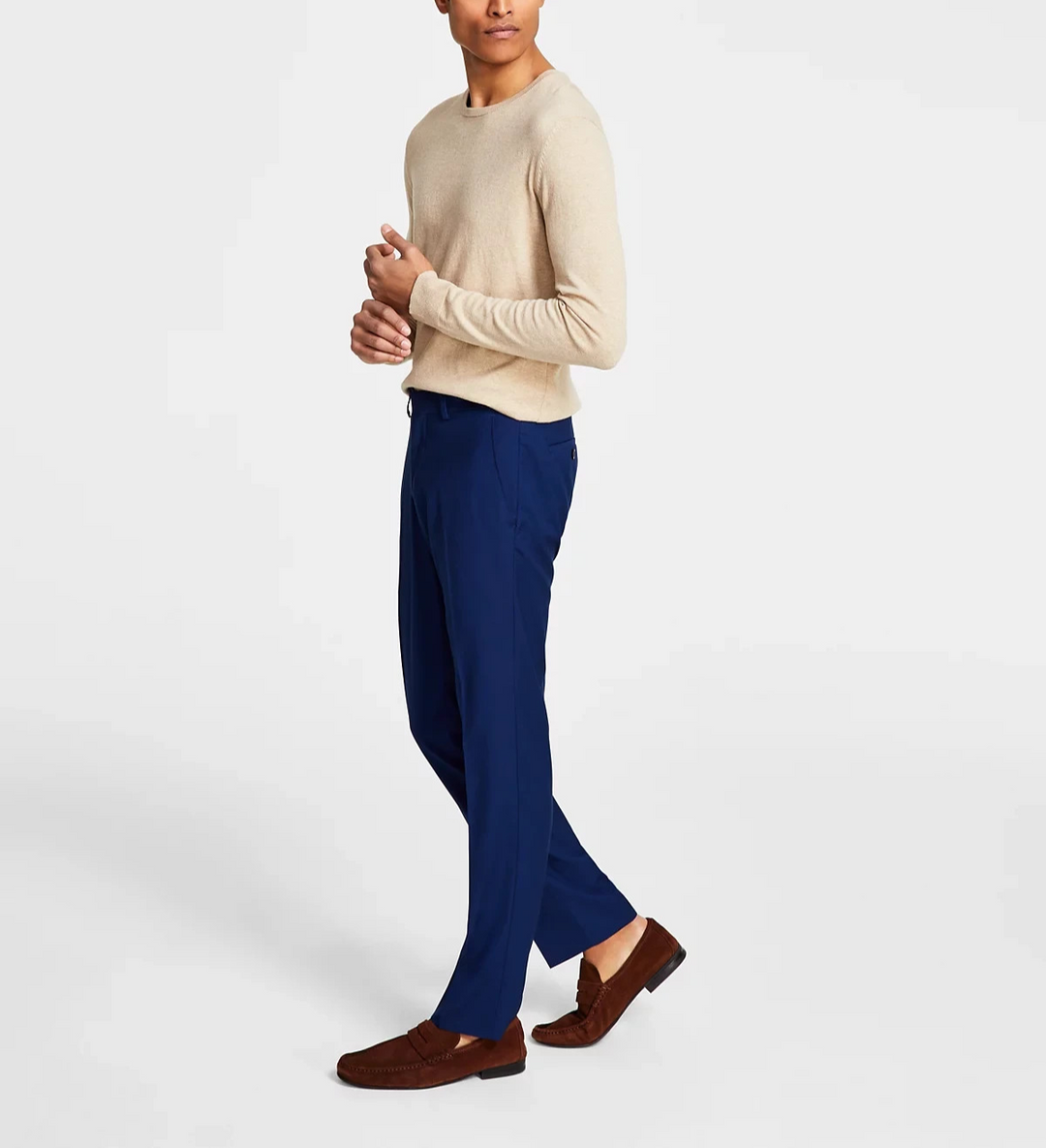 Kenneth Cole Reaction Techni-Cole Suit Separate Slim-Fit Pants MSRP $135