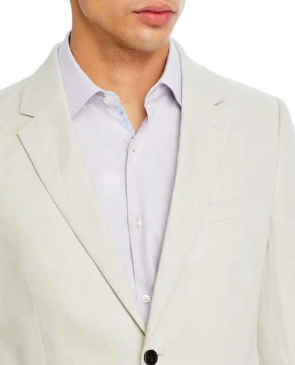Theory Chambers Linen Suit Jacket MSRP $565