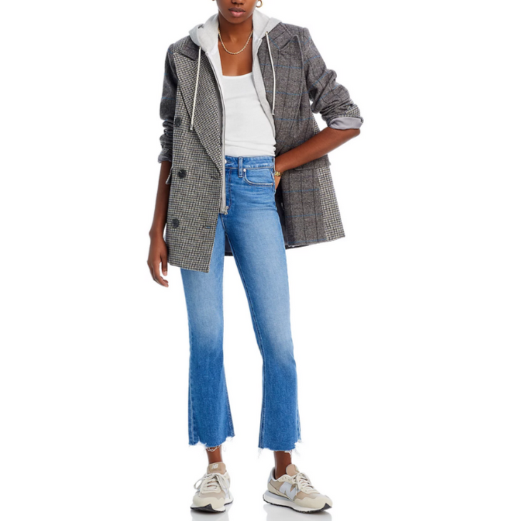 PAIGE Colette High Rise Cropped Jeans MSRP $239