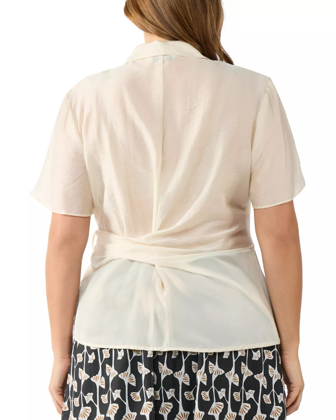 Estelle Plus Sandstorm Wrap Shirt MSRP $99