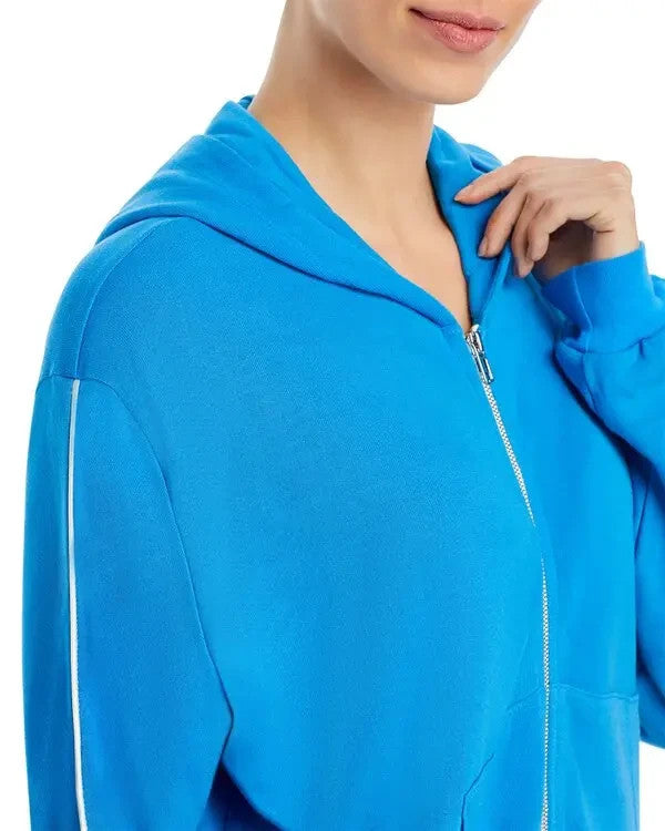 AQUA Athletic Lechelle Zippered Hoodie MSRP $88