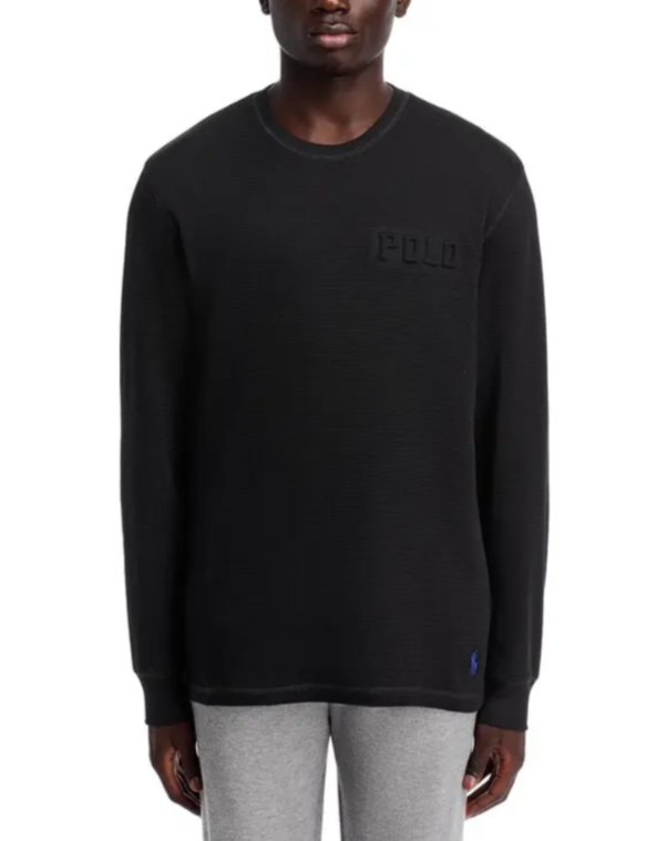 Polo Ralph Lauren Waffle Crew Pajama Shirt MSRP $59