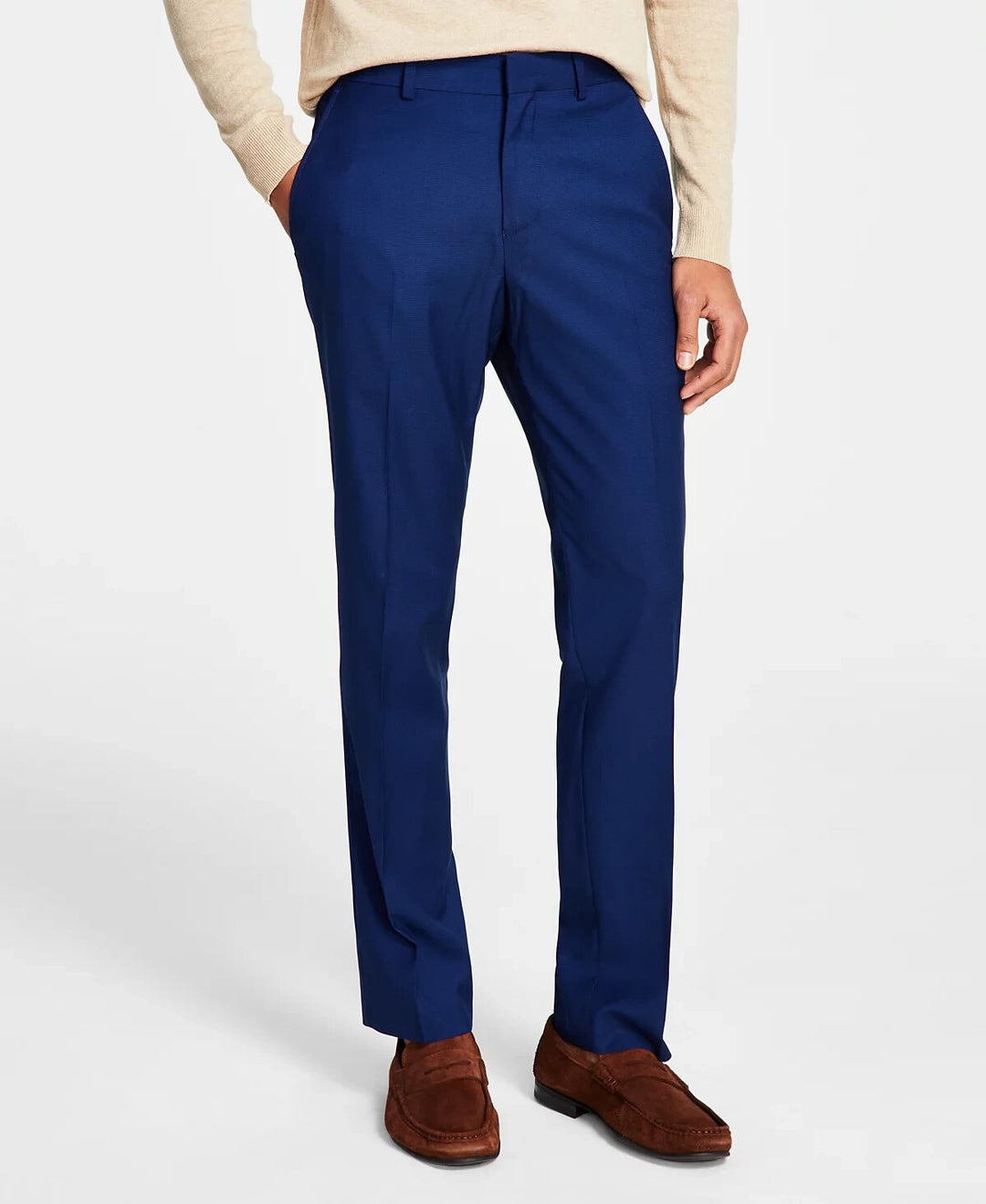 Kenneth Cole Reaction Men's Flex Slim-Fit Suit Separate Pants MSRP $135