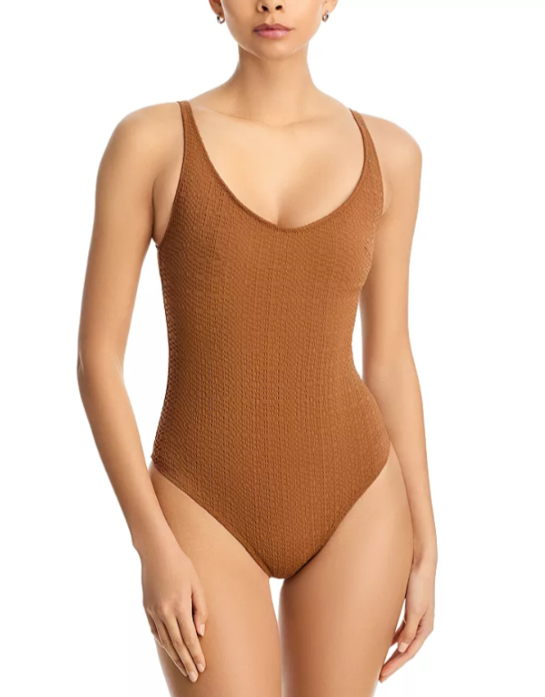 Lisa Marie Fernandez Marilyn Maillot Swimsuit MSRP $475
