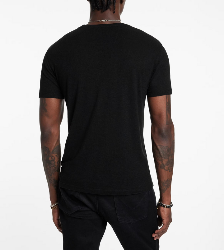 John Varvatos Embroidered Skull Men's T Shirt MSRP $148