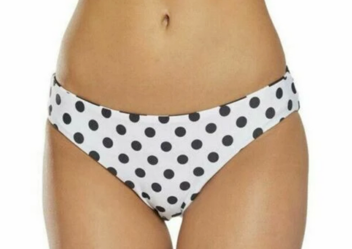 La Blanca Polka Dot Reversible Hipster Bikini Bottoms $53
