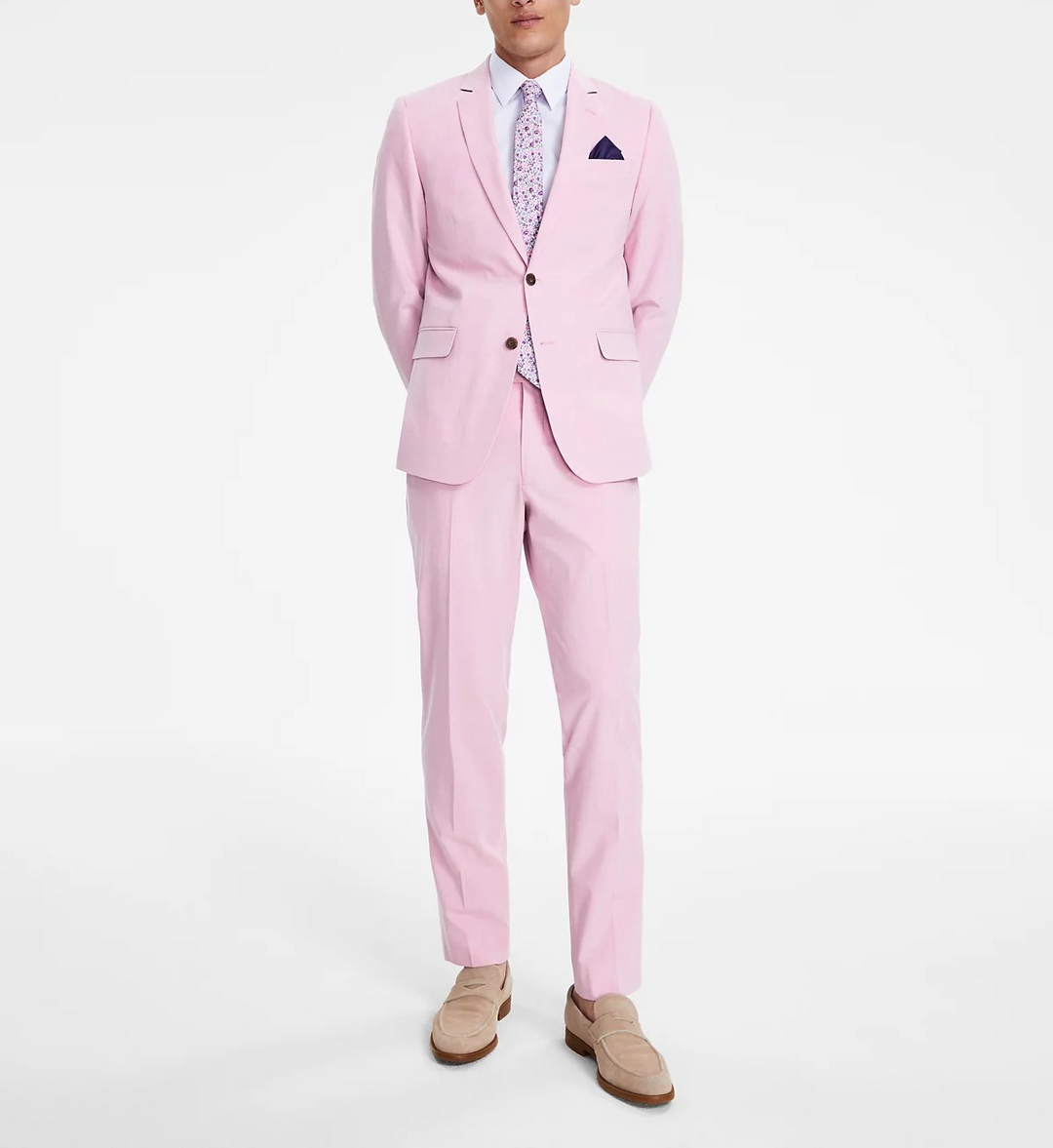 Nick Graham Men's Slim Fit Stretch Suits MSRP $395