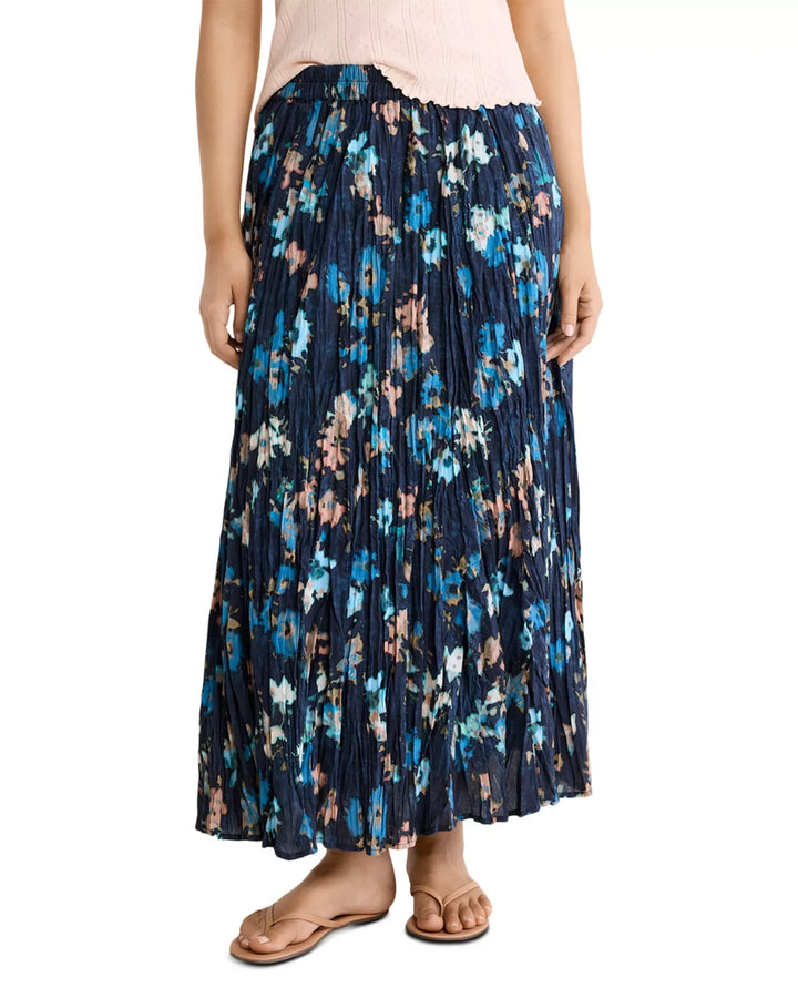 NIC+ZOE Glowy Crinkle Skirt MSRP $128