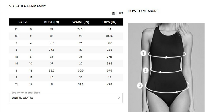 ViX Paula Hermanny Giulia Bikini Bottom MSRP $96