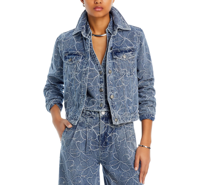 Ramy Brook Hoff Denim Jacket MSRP $445
