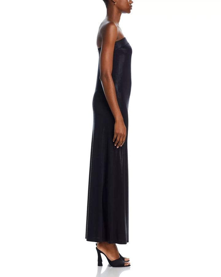 Norma Kamali Strapless Side Slit Gown MSRP $290