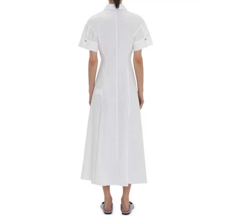 Victoria Beckham Midi Shirtdress MSRP $890