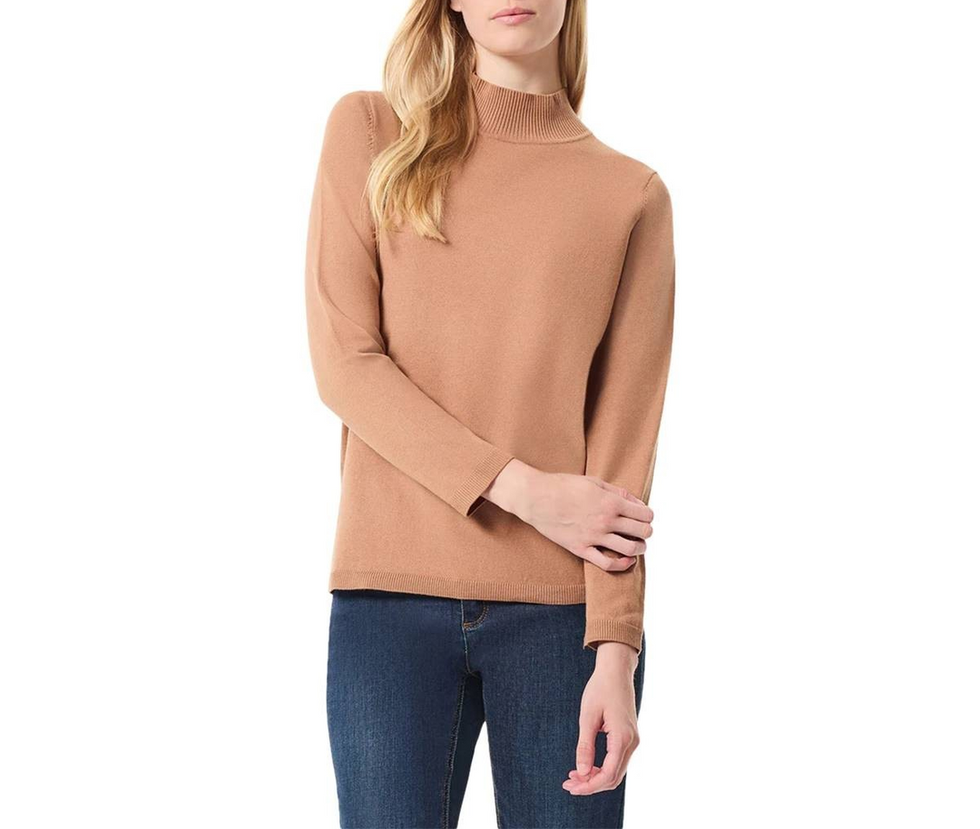 Jones New York Women's Long Sleeve Mock Neck Sweater MSRP $79
