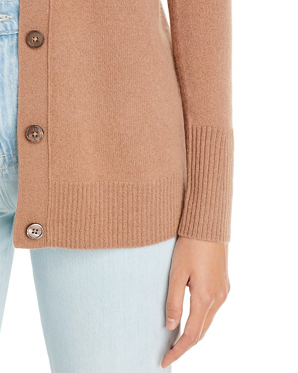 C by Bloomingdale's Cashmere Grandfather Cardigan MSRP $188
