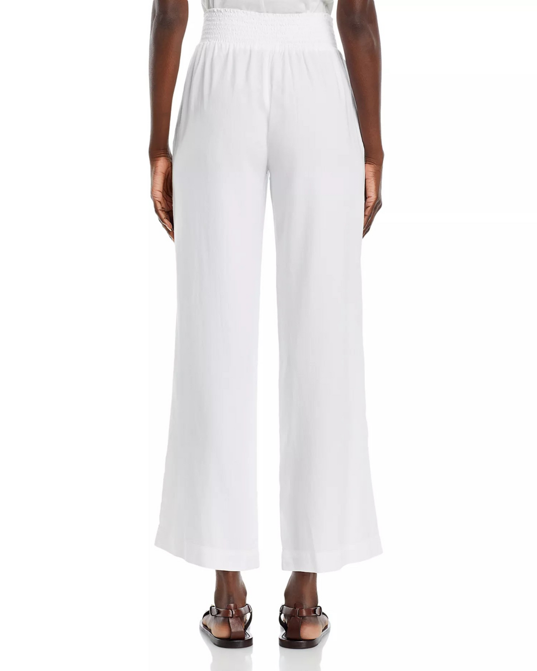 Bella Dahl Smocked Wide Leg Pants MSRP $150
