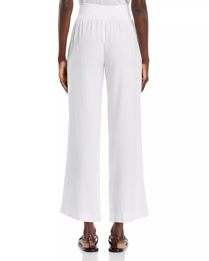 Bella Dahl Smocked Wide Leg Pants MSRP $150