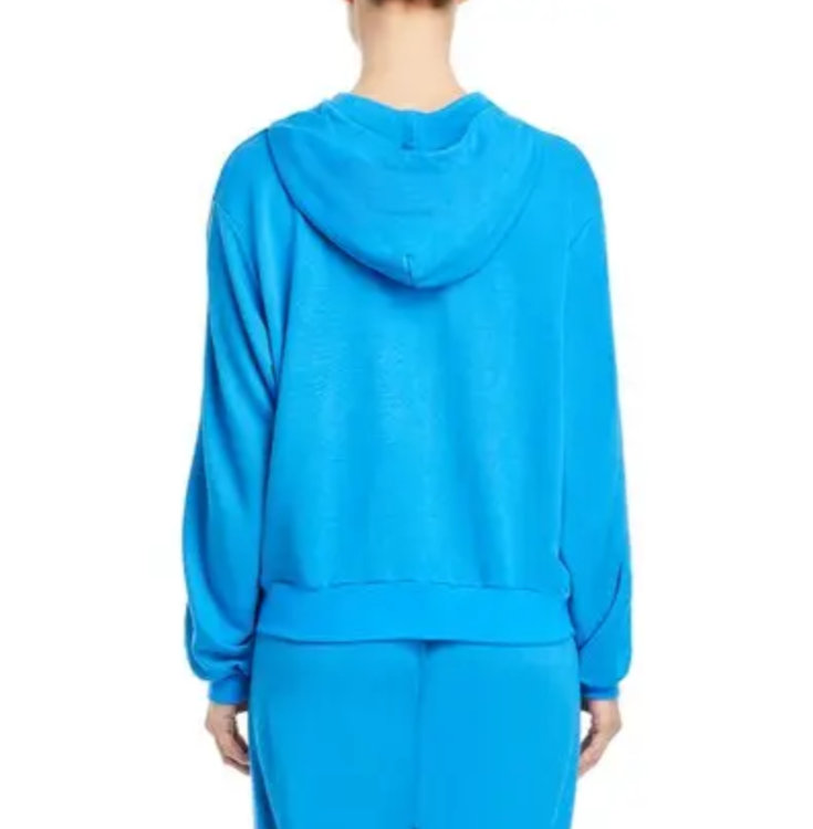 AQUA Athletic Lechelle Zippered Hoodie MSRP $88