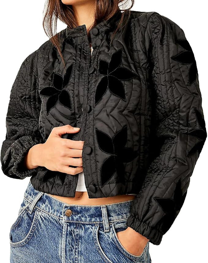 Free People Quinn Quilted Jacket MSRP $198