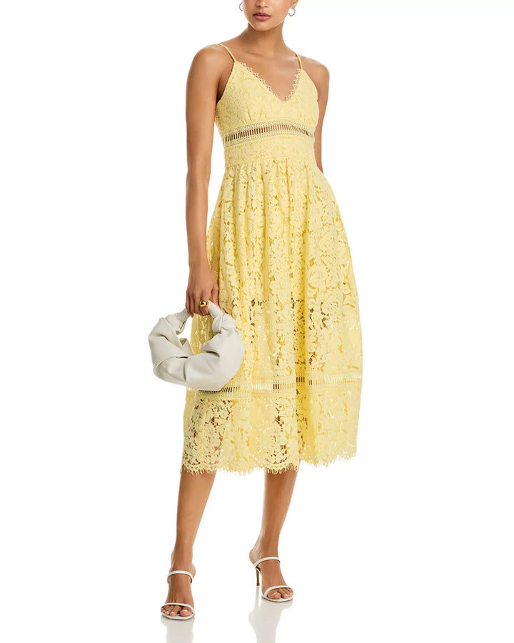 Generation Love Emma Lace Midi Dress MSRP $395