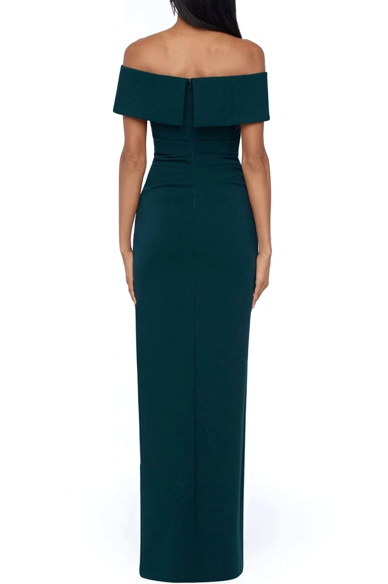 Xscape Off-the-Shoulder Gown MSRP $249