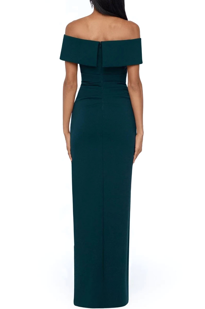 Xscape Off-the-Shoulder Gown MSRP $249