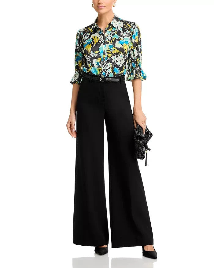 Cinq à Sept Fiona Tossed Floral Top MSRP $295