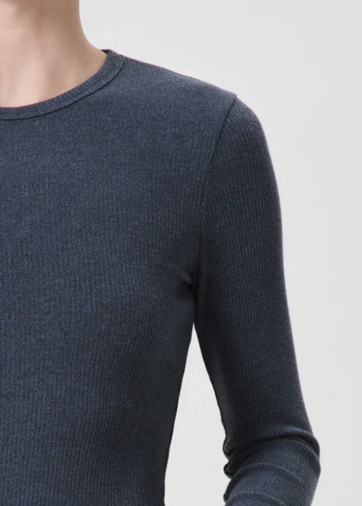 Agolde Delphi Slim Tee MSRP $138