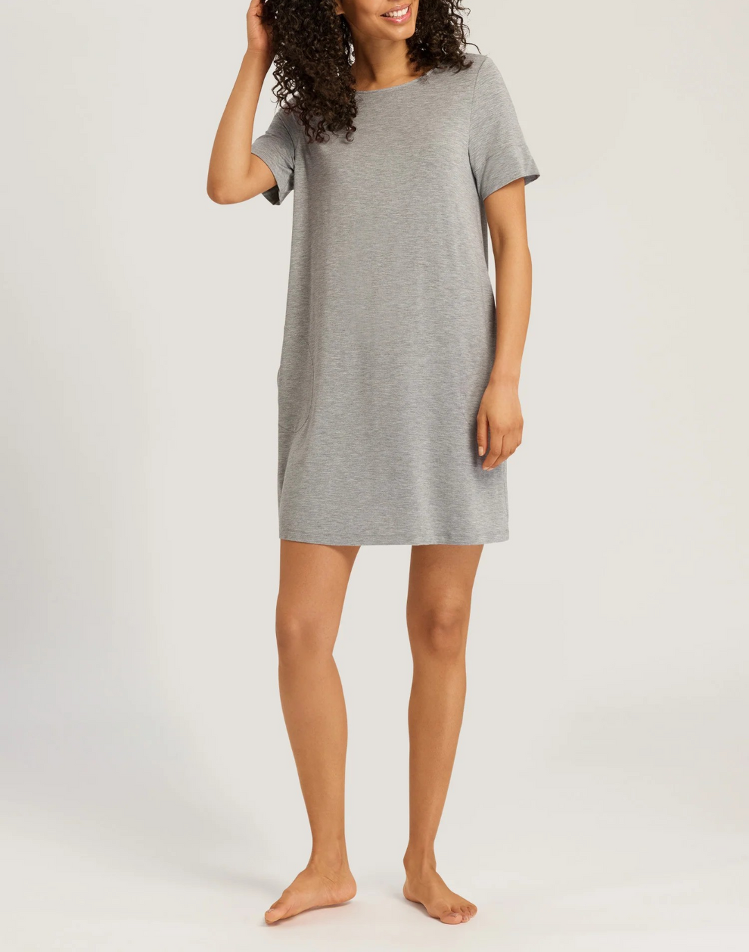 Hanro Natural Elegance Two Pocket Sleepshirt MSRP $180