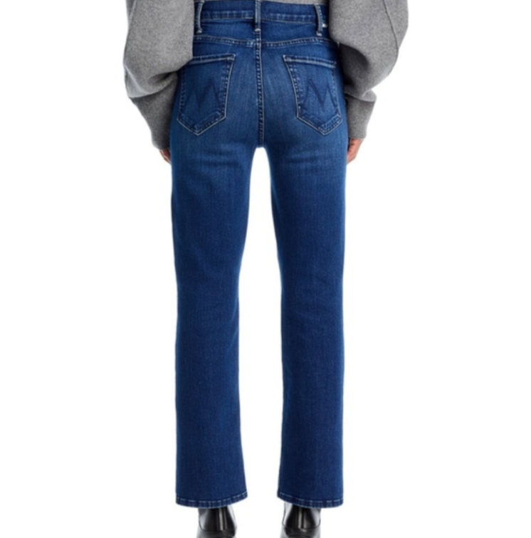 Mother the Hustler High Rise Ankle Flare Jeans MSRP $258