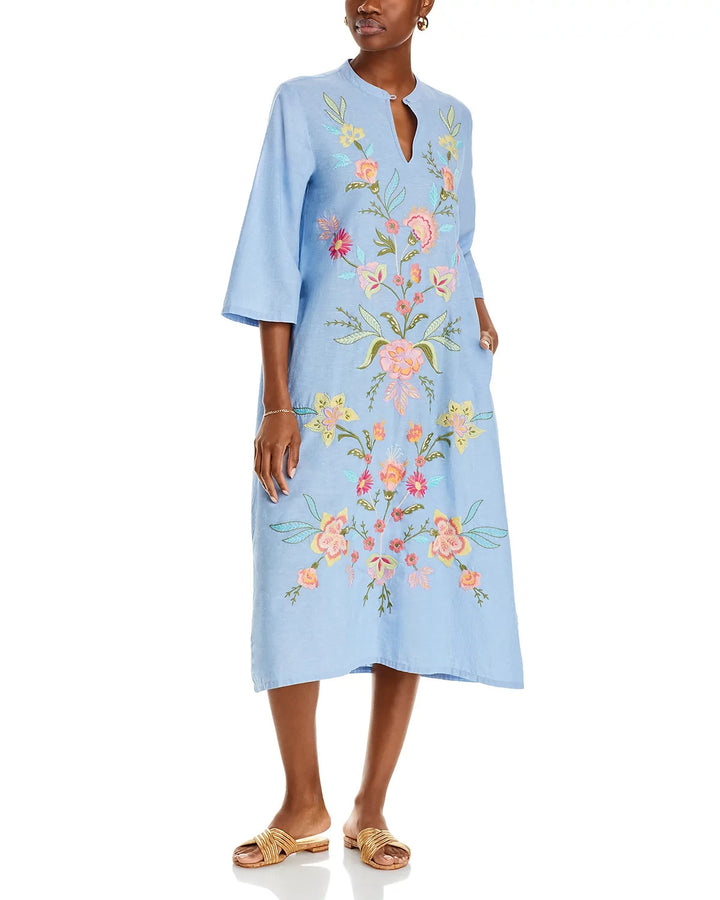 Johnny Was Camellia Cotton Dress MSRP $295