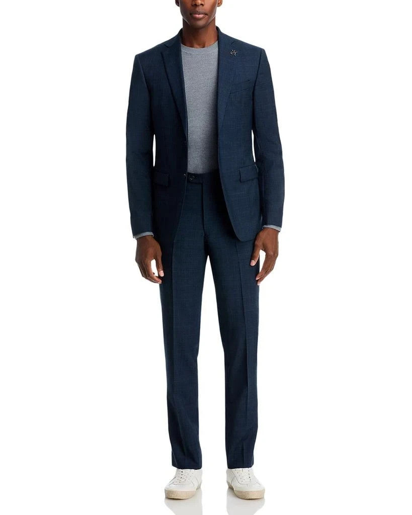 John Varvatos Star Usa Plaid Slim Fit Suit Jacket MSRP $648