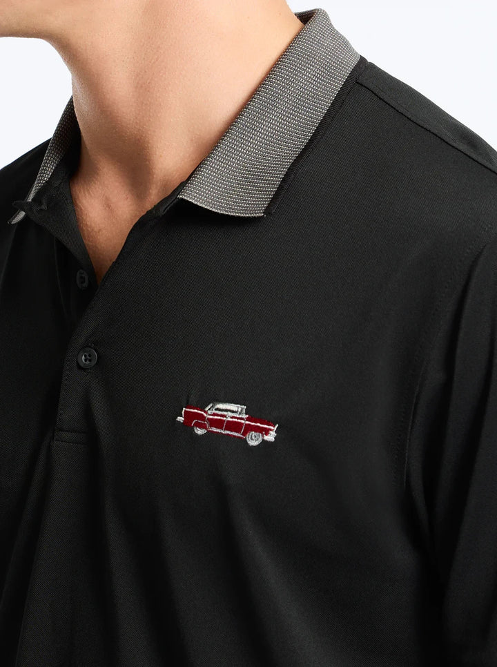 Robert Graham Retro Ride Knit Polo MSRP $128