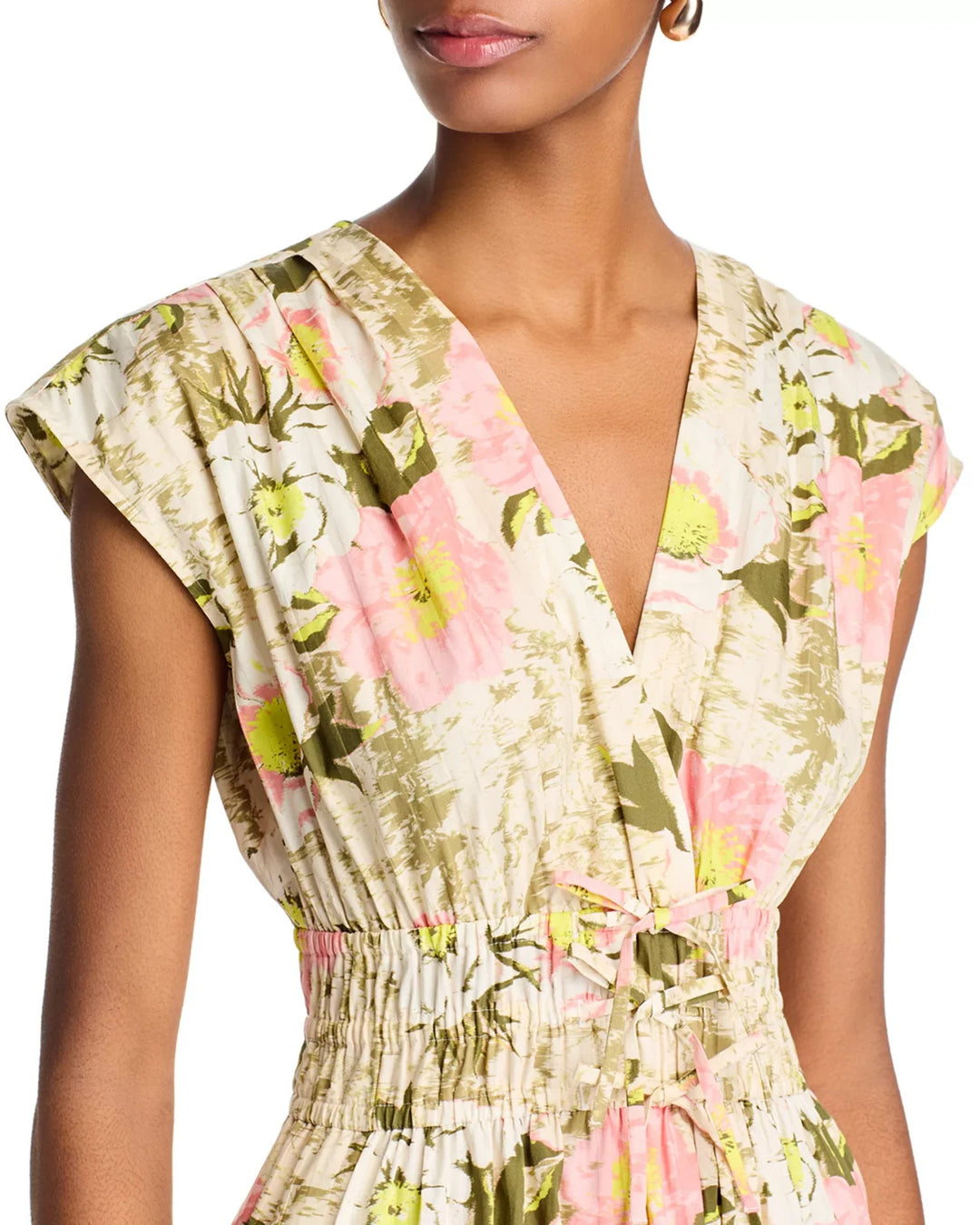 Derek Lam 10 Crosby Tora Floral Mini Dress MSRP $450