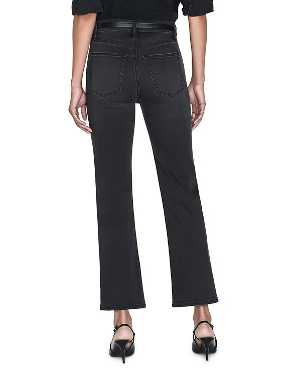 FRAME Le Sleek Straight High Rise Cropped Jeans MSRP $258
