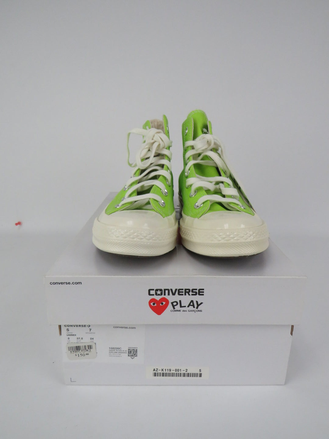 Converse x COMME des GARCONS PLAY Chuck 70 UNISEX High Canvas Shoes