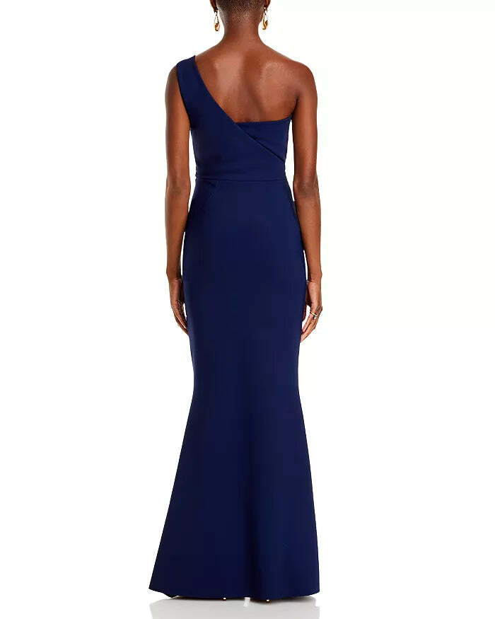 Chiara Boni La Petite Robe Gredel Long One Shoulder Dress MSRP $1090