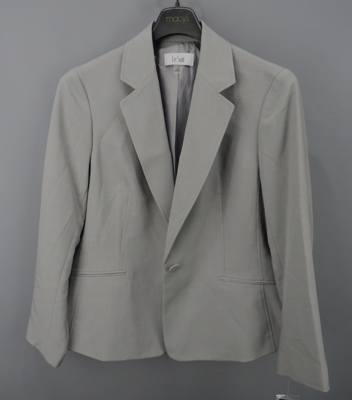 Le Suit Crepe One-Button Suit Jacket