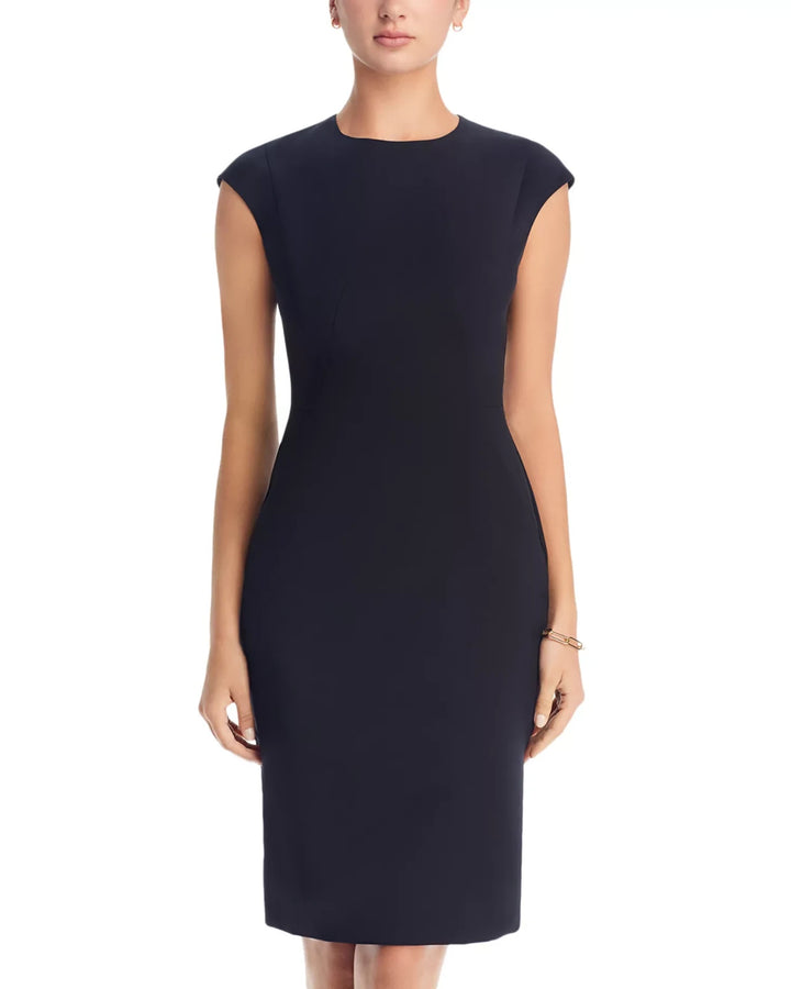BOSS Dironah Wool Sheath Dress MSRP $495