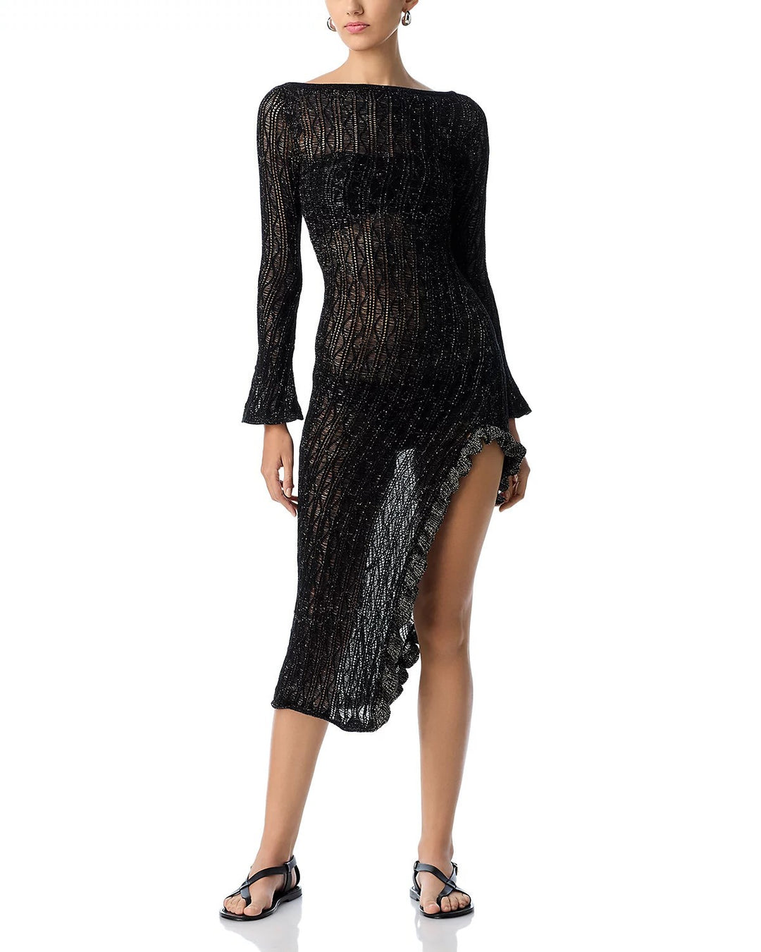 Capittana Brenda Black Dress Swim Cover-Up MSRP $210