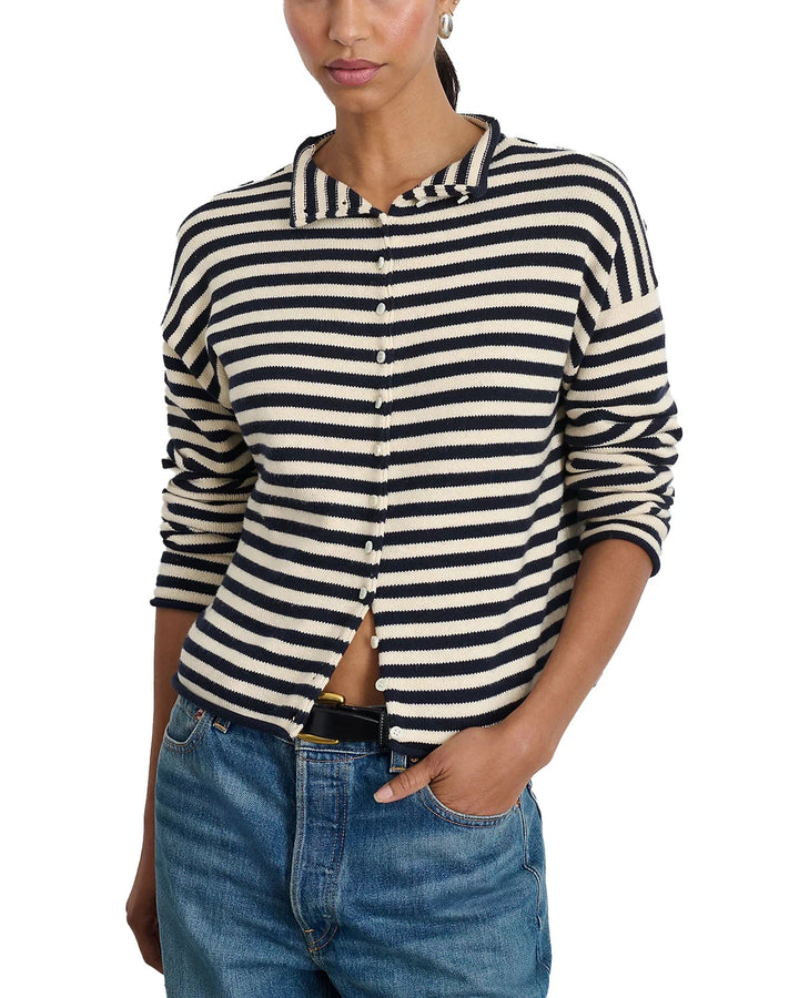 Alex Mill Taylor Striped Cardigan MSRP $175