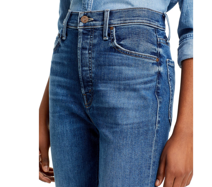 MOTHER The Tripper Flood High Rise Ankle Jeans MSRP $315
