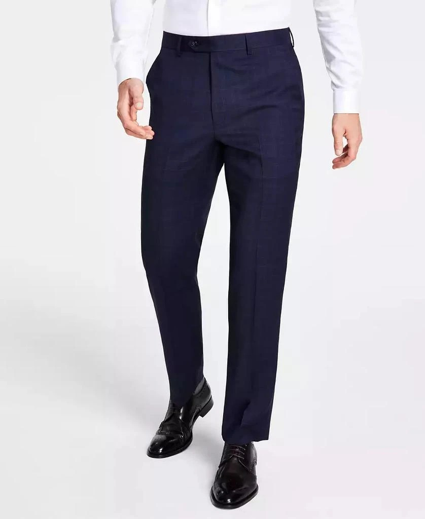 Michael Kors Men's Classic-Fit Stretch Wool-Blend Suit Pants MSRP $190